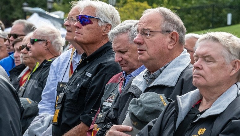 group at Alumni Parade 2022