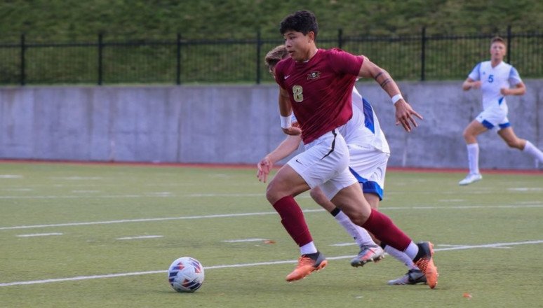 Men's Soccer in action