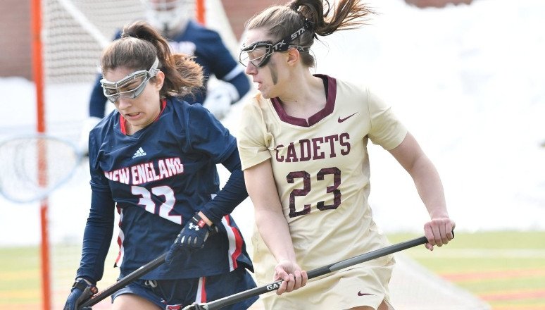 Women's lacrosse in action