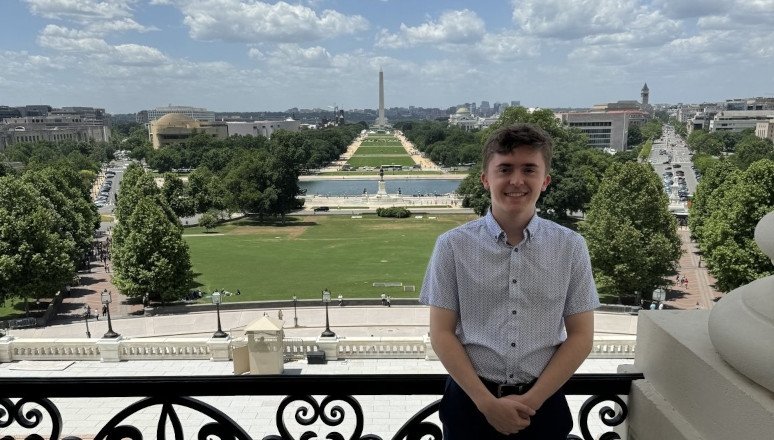 Spencer Rada, one of the first-ever recipients of the Internship Accessibility Scholarship and learn about their summer of experiential learning.